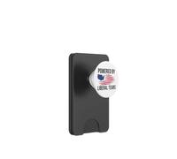 Powered by Liberal Tears Flag Anti Liberal Make Liberals Cry PopSockets PopWallet para MagSafe