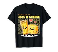 Powered By Mac & Cheese Camiseta