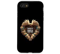 Powered by Pages & Quietude Book Lover Reading Heart Carcasa para iPhone SE (2020) / 7/8