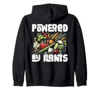 Powered by Plants Funny Veggie Sudadera con Capucha