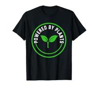 Powered By Plants Vegan Fitness Gym Lover Entrenamiento Entrenamiento Camiseta
