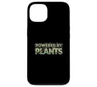 Powered by Plants Vegan Lifestyle Botanical Design Carcasa para iPhone 13