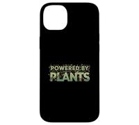Powered by Plants Vegan Lifestyle Botanical Design Carcasa para iPhone 14 Plus