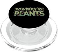 Powered by Plants Vegan Lifestyle Botanical Design PopSockets PopGrip para MagSafe