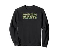 Powered by Plants Vegan Lifestyle Botanical Design Sudadera