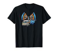 Powered by RF Radio Communication Signal Tech Camiseta