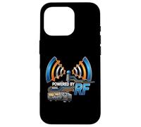 Powered by RF Radio Communication Signal Tech Carcasa para iPhone 16 Pro