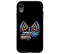 Powered by RF Radio Communication Signal Tech Carcasa para iPhone XR