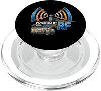 Powered by RF Radio Communication Signal Tech PopSockets PopGrip para MagSafe