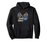 Powered by RF Radio Communication Signal Tech Sudadera con Capucha