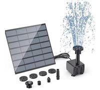 Powered Water Fountain,with 8 Nozzles Outdoor Aerator,1.5w Bird FountFountain | Water Sounds And Captivating Visual Appeal, This WatePool Pathway Lawn Backyard Patio Pond Garden