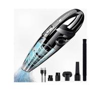 Powerful 120W Portable Cordless Hand Vacuum Cleaner with Wet and Dry Function, 2200mAh Battery, Washable HEPA Filter, 5 Accessories