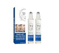 Powerful Anti Wrinkles Immediate, Roll on Collagen Face Serum, Instant Iift Plus, Lifting Essence and Firming Anti-Aging, Reduce Fine Lines (2PC)