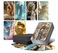 Powerful Cartas de oráculo de ángel, baraja de oráculo para principiantes, carta de oráculo del tarot del arcángel con significados en ellas recibe sabiduría y orientación
