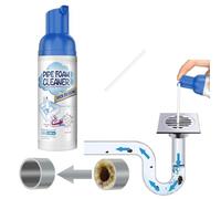 Powerful Drain Cleaner,Drain Cleaner Foam,Odor Eliminator,Foaming Drain Cleaner,Unclogs,Foam Sink Cleaner,Liquid Plumber Drain Cleaner,Clog Remover For Kitchen Drain,Sinks,Tubs (1 bottle)