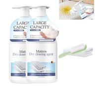 Powerful Mattress Stain Cleaner Spray, No-Scrub Formula for Old & New Yellow Stains, Gentle on Bed, Couch & Carpet (2pcs)