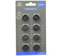 Powerful - Pilas boton 3v. cr2032 8p. blister-8