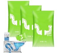Powerful Pipe Dredging Agent, 2026 New Powerful Pipeline Dredging Powder, Powerful Sink and Drain Cleaner Powder, Pipeline Quick Cleaning Tool, Fast Foaming for Kitchen Bathroom Toilet (3Pcs)