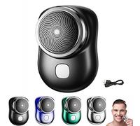 Powerful Storm Shaver for Men, Powerful Storm™ Shaver for Men, Rechargeable USB Electric Shaver, Mini Shaver Portable Electric Shaver (Black)