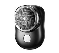 Powerful Storm Shaver, Powerful Storm Shaver for Men, Mini-Shave Portable Electric Shaver, Pocket Size Portable Shaver Wet and Dry Mens Razor USB Rechargeable, Easy One-Button Use for Home (Black)