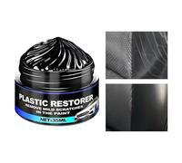Powerful Tire Wax, Fast Acting Paste, Black Wheel Restorer, Automotive SUV Sedan RV Shine, Car Truck Exterior Polishing Solution, Vehicle Gear for Restoration, Detailing, Maintenance, 5x5x3cm