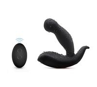 Powerful Vibrate Prostate Massager Cordless, Quiet, Waterproof, Rechargeable 7 Modes Vibreate Skin-friendly Silicone Massager for Neck Shoulder Back Body, Self Pleasure Man Adult Toy Belt