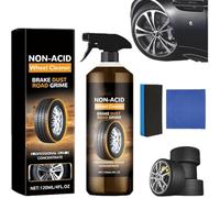 Powerful Wheel Cleaner,Long-Lasting High Gloss Polish Rust Converter Kit,Versatile Brake Wheel Cleaner Spray,Turn Filthy Wheels into Instant Shine and Lasting,for Cars,Trucks,SUVs (1)