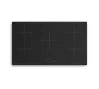 PowerGlide 90cm Placa de Inducción 5 Fuegos Negro mate