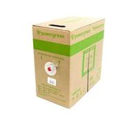 Powergreen MOU-1001-WI Ratón Wireless Plano Negro 4 Botones