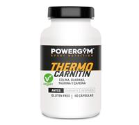 POWERGYM | Carnitina 40 Capsulas - Potencia el uso de tus reservas de grasa, reduce la grasa y mejora tu rendimiento deportivo - ¡Aumenta tu energía disponible y retarda la fatiga!
