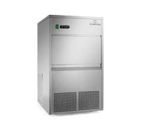Powericer 50kg/24h 10L Máquina de Hielo Industrial Plata