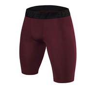 PowerLayer Hombre Pantalones Cortos Térmicos Da Compresión Baselayer - Cabernet, XL