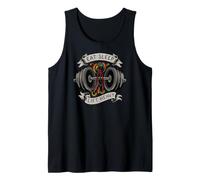 Powerlifting Eat Sleep Lift Heavy Gym Workout Camiseta sin Mangas