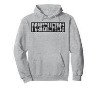 Powerlifting, Sentadillas, Press de banca, Peso Muerto - Camiseta de Gimnasio Sudadera con Capucha