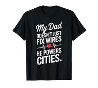 Powerline Technician Lineman Life Equipo de servicios eléctricos Camiseta