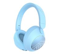 PowerLocus Auriculares Bluetooth con micrófono, 70 horas de tiempo de reproducción, graves profundos estéreo de alta fidelidad, plegables, inalámbricos para viajes, teléfono móvil/PC
