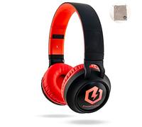 PowerLocus Auriculares Bluetooth de Diadema para niños, Cascos Bluetooth Inalámbricos, Auditiva Límite de 85DB, Sonido Estéreo, con Micrófono, Micro SD, Plegable, Estuche Cascos para Movil, Tablet,PC