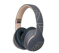 PowerLocus Auriculares Inalámbricos Diadema, Cascos Bluetooth con Micrófono Incorporado, Hi-Fi Sonido Estéreo Super Bass Audifonos Cerrados y con Cable para iPhone/Samsung/Móviles/iPad/PC