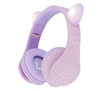 PowerLocus Auriculares para niños, Auriculares Bluetooth para niños, con 85DB Volumen Limitado, Plegable, con Micrófono, Micro SD Slot, Cascos Inalámbricos y con Cable, con Estuche