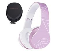 PowerLocus Auriculares para niños, Auriculares Bluetooth para niños, con 85DB Volumen Limitado, Plegable, con Micrófono, Micro SD Slot, Cascos Inalámbricos y con Cable, con Estuche