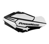 PowerMadd Sentinel Handguards Black/White