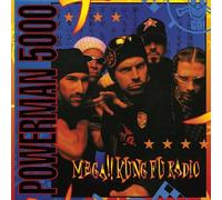 Powerman 5000 Mega Kung Fu Radio (Blue with Black (Vinyl)