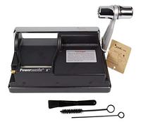 Powermatic 1 Plus Elite - Máquina para liar cigarrillos (incluye 3 fundas para cajas, accesorios de clase extra)