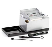 Powermax 2 de Powerfiller | entubadora eléctrica | máquina eléctrica de entubado de cigarrillos con tecnología patentada de inyección por deslizamiento (color: plata)