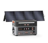 Powermax 3600PE Estación de Energía Portátil con 200W Paneles Solares | 3600W Generador Solar, 2016Wh LiFePO4 Batería, 14 Puertos, Control por App, UPS, Power Station para Acampar, RV, Emergencias