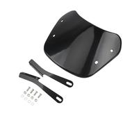 Powermotor Motorbike Motorcross Retro Windscreen Cafe Racer Headlight Front Windshield Deflector Cover 5-7 Inch For Honda For NAVi,Parabrisas de Motocicleta