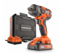 Powerplus Atornillador de impacto POWDP20161-20 V 220 Nm - Incluye batería de 20 V 2,0 Ah y cargador de 2,0 A
