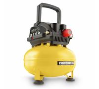 Powerplus Compresor POWX17245-750 W, un flujo de aire de hasta 50 l/min | sin aceite