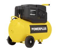 Powerplus Compresor POWX17250 - sin aceite 1200W 24L