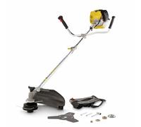 Powerplus Desbrozadora Gasolina POWEG30408 - Desbrozadora de 42,7 CC y desbrozadora, depósito de Combustible de 950 ml, Herramientas de jardín